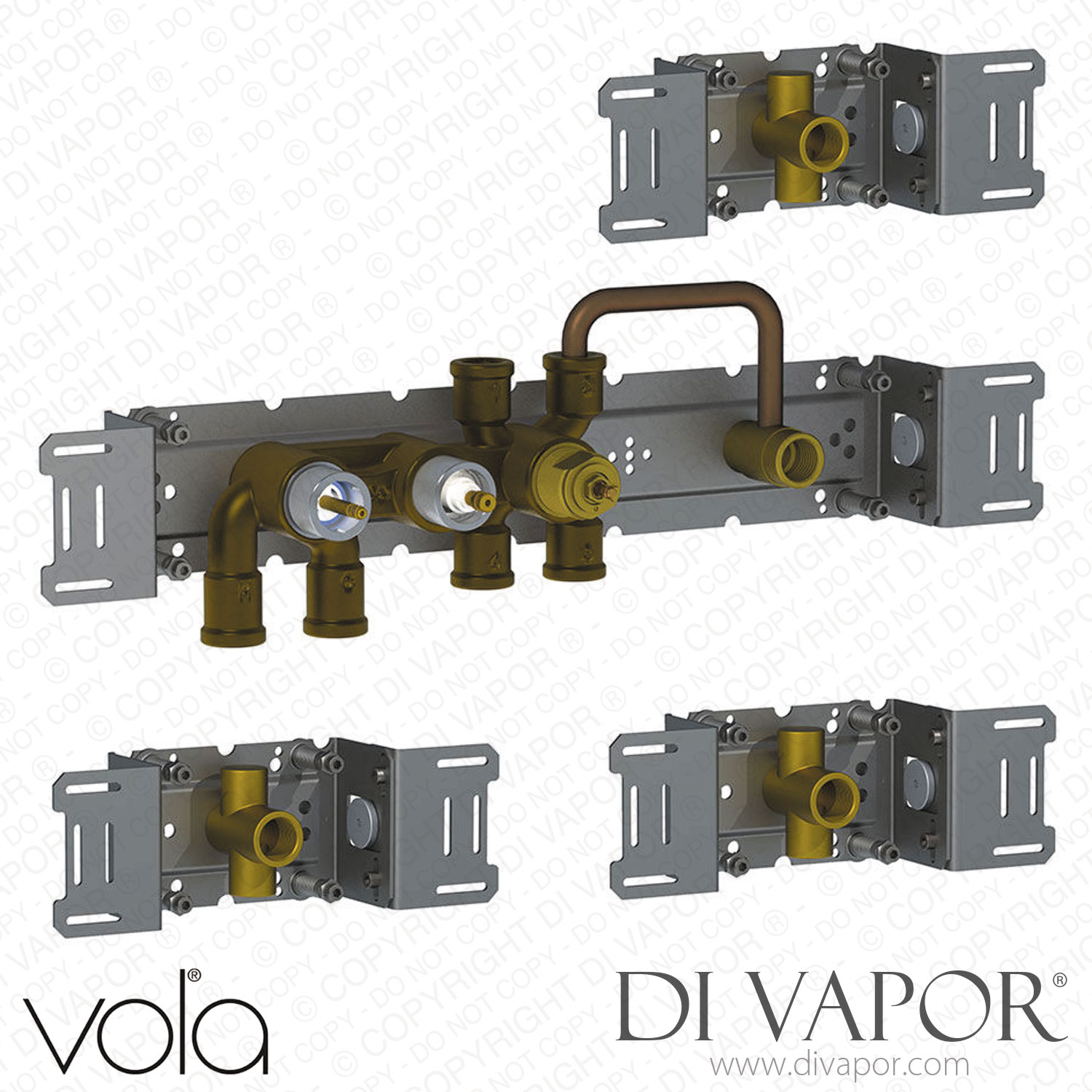 Vola Thermostatic Mixer With Way Diverter Ra Spare Parts