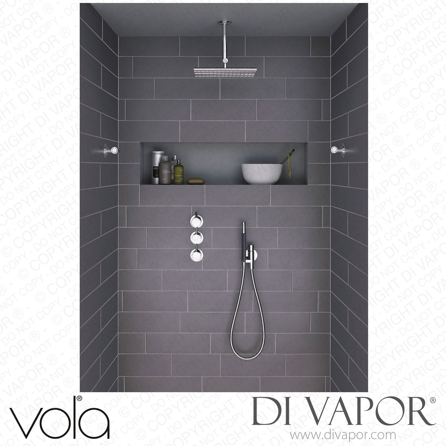 Vola Inch Thermostatic Mixer With Way Diverter Combi Spare Parts