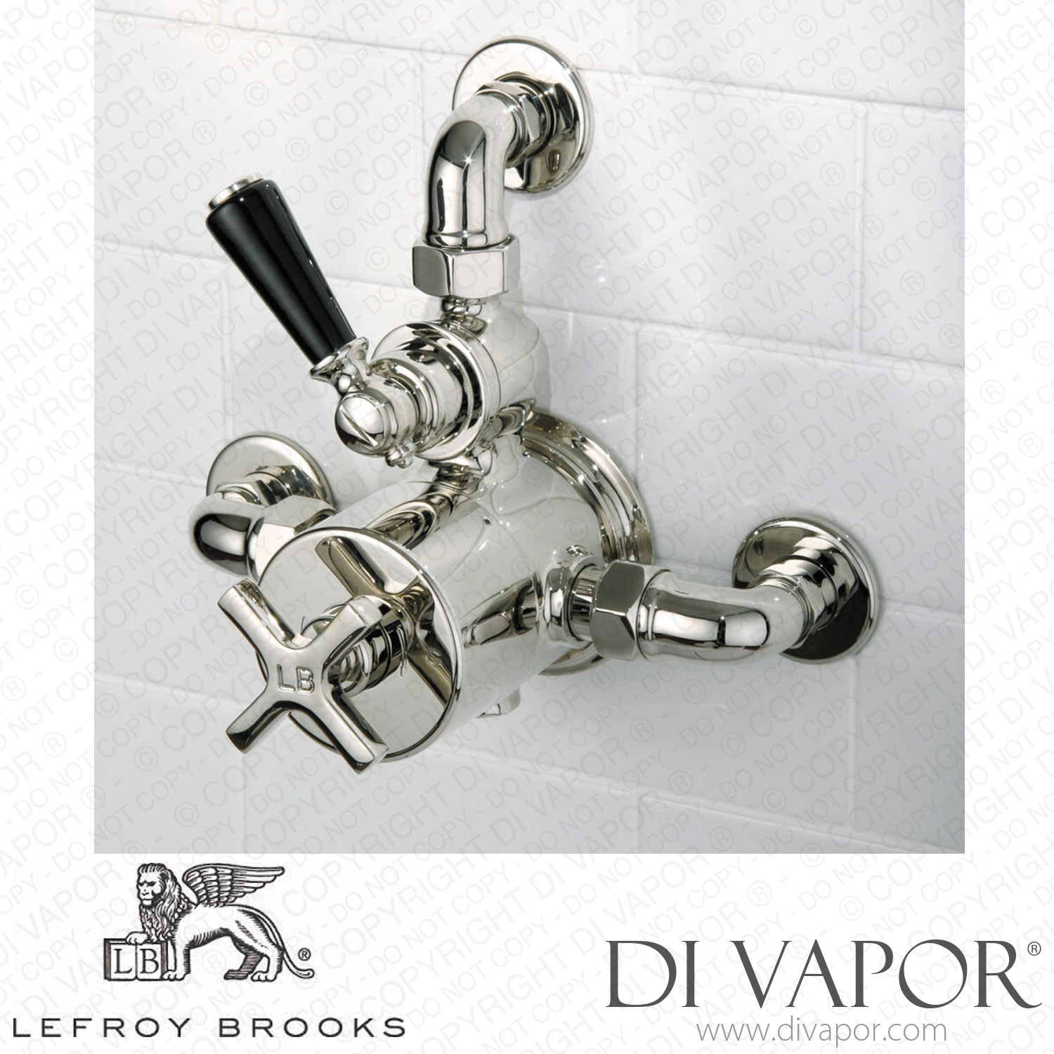 Lefroy Brooks Mackintosh Exposed Thermostatic Valve With Top Return