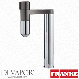 Franke Kitchen Sink Tap with Fixed Spout Vital S-Chrome/Gun Metal 120.0551.216 Grey Spare Parts