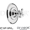 Cifial 002ED Edwardian Sequential Concealed Shower Valve Spare Parts