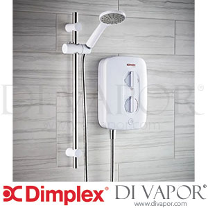 Dimplex 076540 Vital Instantaneous Push Button 9.5kW White Electric Shower Spare Parts