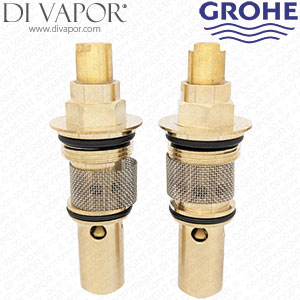 Grohe 0835500M T01 Shutoff Stop Valve for Grohmix Valve - Pair