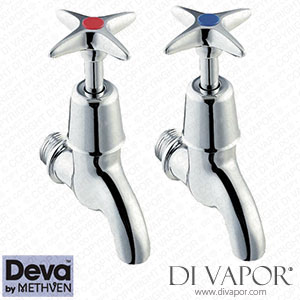 Deva 095X Cross Handle Bib Taps Spare Parts