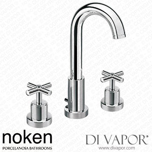 Noken Porcelanosa Future 3 Hole Basin Mixer (100038275) Spare Parts