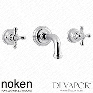 Noken Porcelanosa Feis Wall Mounted Basin Mixer (100038508) Spare Parts