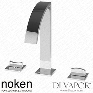 Noken Porcelanosa Imagine 3 Hole Basin Mixer (100038837) Spare Parts