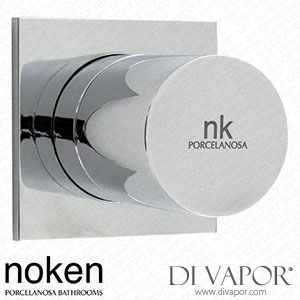 Noken Porcelanosa Giro Wall Mounted Concealed 3 Ways Diverter Valve (100063478) Spare Parts