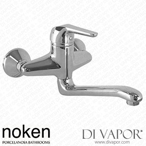 Noken Porcelanosa Mini Plus Wall Mounted Sink Mixer With Swivel Spout (100082859) Spare Parts