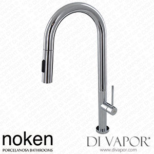 Noken Single Lever Sink Mixer with Pull-Out Shower and Swivel Spout (100123480) Spare Parts