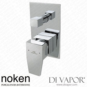 Noken Porcelanosa Acro N Single lever concealed bath shower mixer trim kit (100123912) Spare Parts