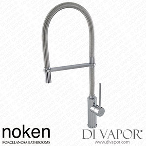 Noken Single Lever Sink Mixer with Pull-Out Shower and Swivel Spout (100123940) Spare Parts