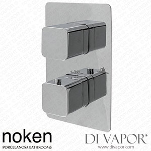 Noken 100140107 Thermostatic Smart Box External Component Spare Parts (Porcelanosa NK)