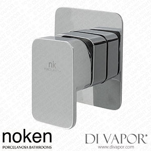 Noken 100140134 Single Lever Concealed Shower Mixer Trim Kit Spare Parts (Porcelanosa NK)