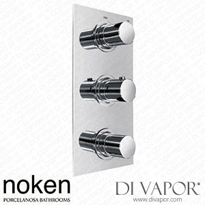 Noken Concealed 4 Way, 3 Handle Thermostatic Valve with Wax Thermo-Element (100140559) Spare Parts