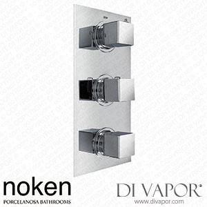 Noken Concealed 4 Way, 3 Handle Thermostatic Valve with Wax Thermo-Element (100140919) Spare Parts