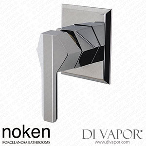 Noken Porcelanosa External Part Single Lever Shower (100156022) Spare Parts