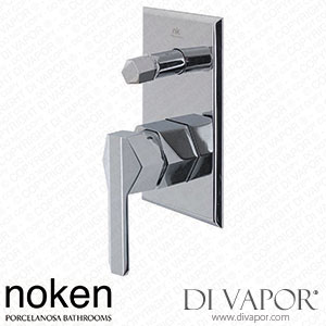 Noken Porcelanosa External Part Single Lever Shower Bath (100156031) Spare Parts