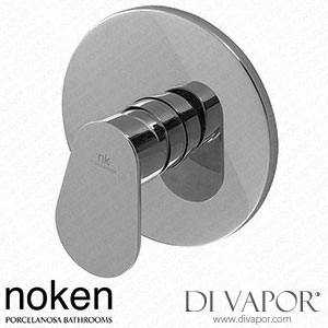 Noken Porcelanosa Mood Single Lever Concealed Shower Mixer Trim Kit (100161411) Spare Parts