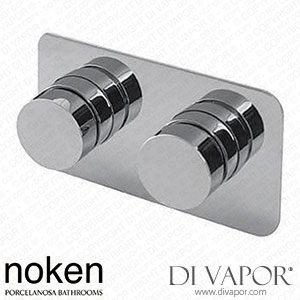 Noken Porcelanosa Pure Line Digital Thermostat 2 Outlets With 2 Control Buttons (100180989) Spare Parts