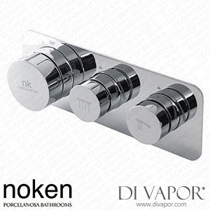 Noken Porcelanosa Pure Line Concealed Push-Button Thermostatic 2 Ways (100180995) Spare Parts