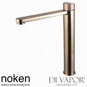 Noken 100190615 High Spout Basin Mixer with Rib Handle Spare Parts (Porcelanosa NK)