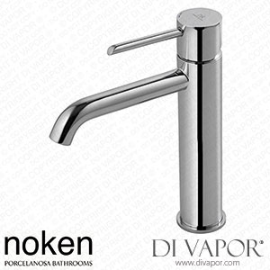 Noken 100208354 200mm High Spout Single Lever Basin Mixer 3/8 Inch Spare Parts (Porcelanosa NK)