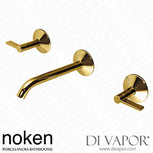 Noken 100238489 3 Hole Wall Mounted Basin Mixer Spare Parts (Porcelanosa NK)