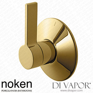 Noken 100238537 Wall Mounted 3-Way Diverter Valve 1/2 Inch Spare Parts (Porcelanosa NK)