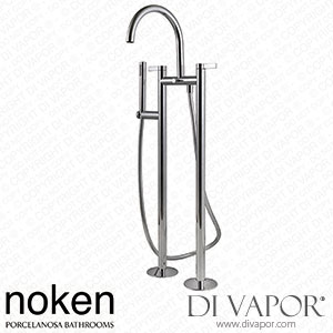 Noken 100238543 Floor Mounted Bath Shower Mixer 3/8