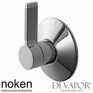 Noken 100241780 Wall Mounted 3-Way Diverter Valve 1/2 Inch Spare Parts (Porcelanosa NK)