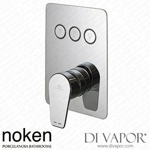 Noken Single Lever Concealed Bath/Shower Mixer with 3 Outlets (100243835) Spare Parts