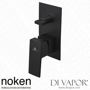 Noken 100266788 Single Lever Concealed Bath Shower Mixer Trim Kit Spare Parts (Porcelanosa NK)