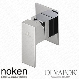 Noken 100266828 Single Lever Concealed Shower Mixer Trim Kit Spare Parts (Porcelanosa NK)