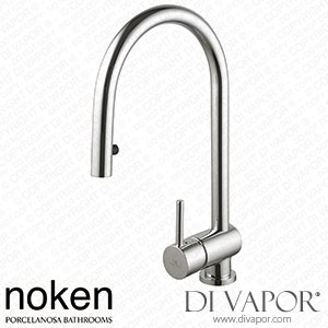 Noken Single Lever Sink Mixer with Pull-Out Shower and Swivel Spout (100272163) Spare Parts