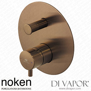 Noken Single Lever Concealed Bath Shower Mixer Trim Kit (100280813) Spare Parts