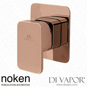 Noken 100280845 Single Lever Concealed Shower Mixer Trim Kit Spare Parts (Porcelanosa NK)