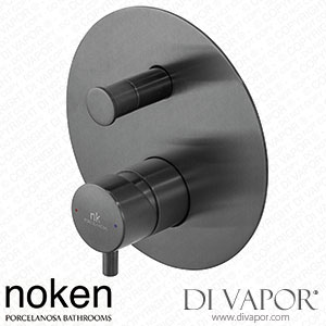 Noken Single Lever Concealed Bath Shower Mixer Trim Kit (100280852) Spare Parts