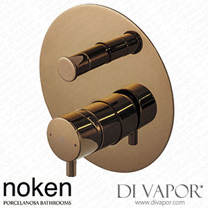 Noken Single Lever Concealed Bath Shower Mixer Trim Kit (100281138) Spare Parts