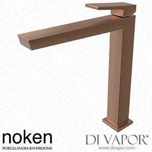 Noken 100281892 High Spout Single Lever Basin Mixer 3/8 Inch Spare Parts (Porcelanosa NK)