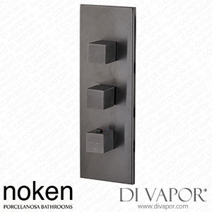 Noken 100282716 Trim Kit for the Thermostatic Valve 2 Ways Spare Parts (Porcelanosa NK)