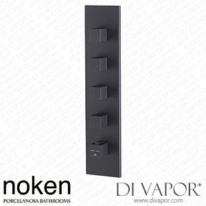 Noken 100282719 Trim Kit for the Thermostatic Valve 4 Ways Spare Parts (Porcelanosa NK)