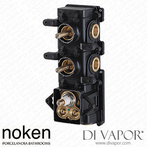 Noken 100282740 Thermostatic Valve 2 Way with Wax Thermo-Element Spare Parts (Porcelanosa NK)