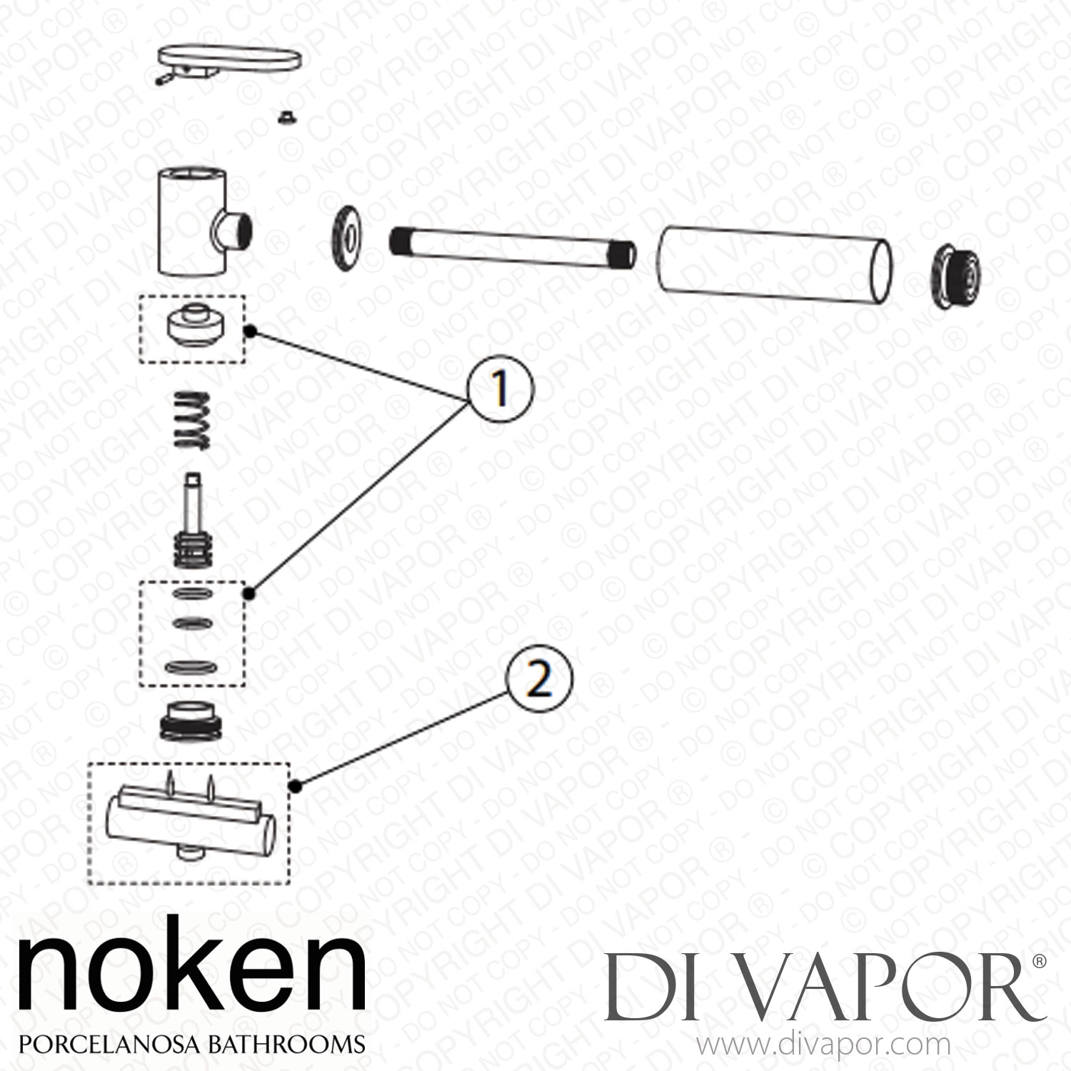 Noken Sanitary Shower (100282782) Spare Parts