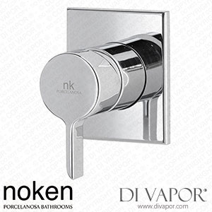 Noken 100283352 Single Lever Concealed Shower Mixer Trim Kit Spare Parts (Porcelanosa NK)