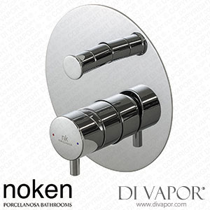 Noken Single Lever Concealed Bath Shower Mixer Trim Kit (100285244) Spare Parts