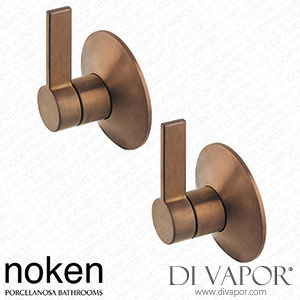 Noken 100289169 Set of 1/2 Inch Stop Valves Spare Parts (Porcelanosa NK)