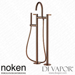 Noken 100289173 Floor Mounted Bath Shower Mixer 3/8