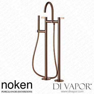 Noken 100289239 Floor Mounted Bath Shower Mixer 3/8