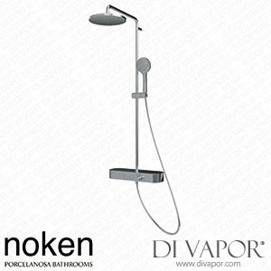 Noken Thermostatic Shower Column with Built-In Wax Thermoelement (100291205) Spare Parts